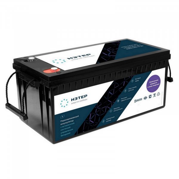 Аккумулятор LiFePO4 48V 54Ah НЭТЕР (LFP16-51.2_54-40P13)